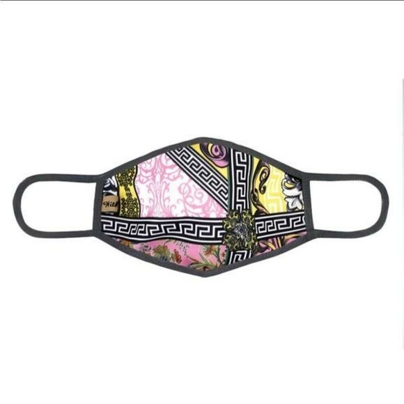 Any 2 $13 or 4 $20 USA Made Designer Black Facemask - Picture 2 of 3